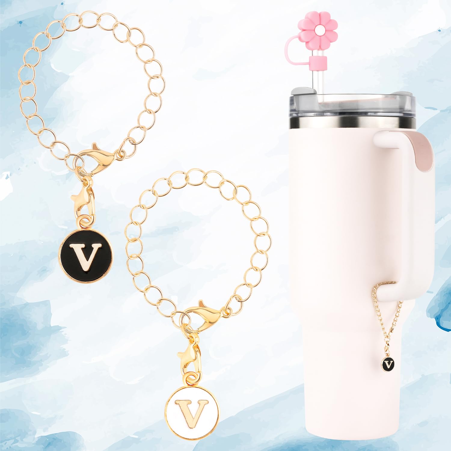 Lot De 4 Couvercles De Paille En Silicone Pour Tasse Stanley, 10 Mm, Pour Accessoires De Tasse Stanley, Joli Bouchon De Paille, Bouchon De Paille Réutilisable (JLY-227