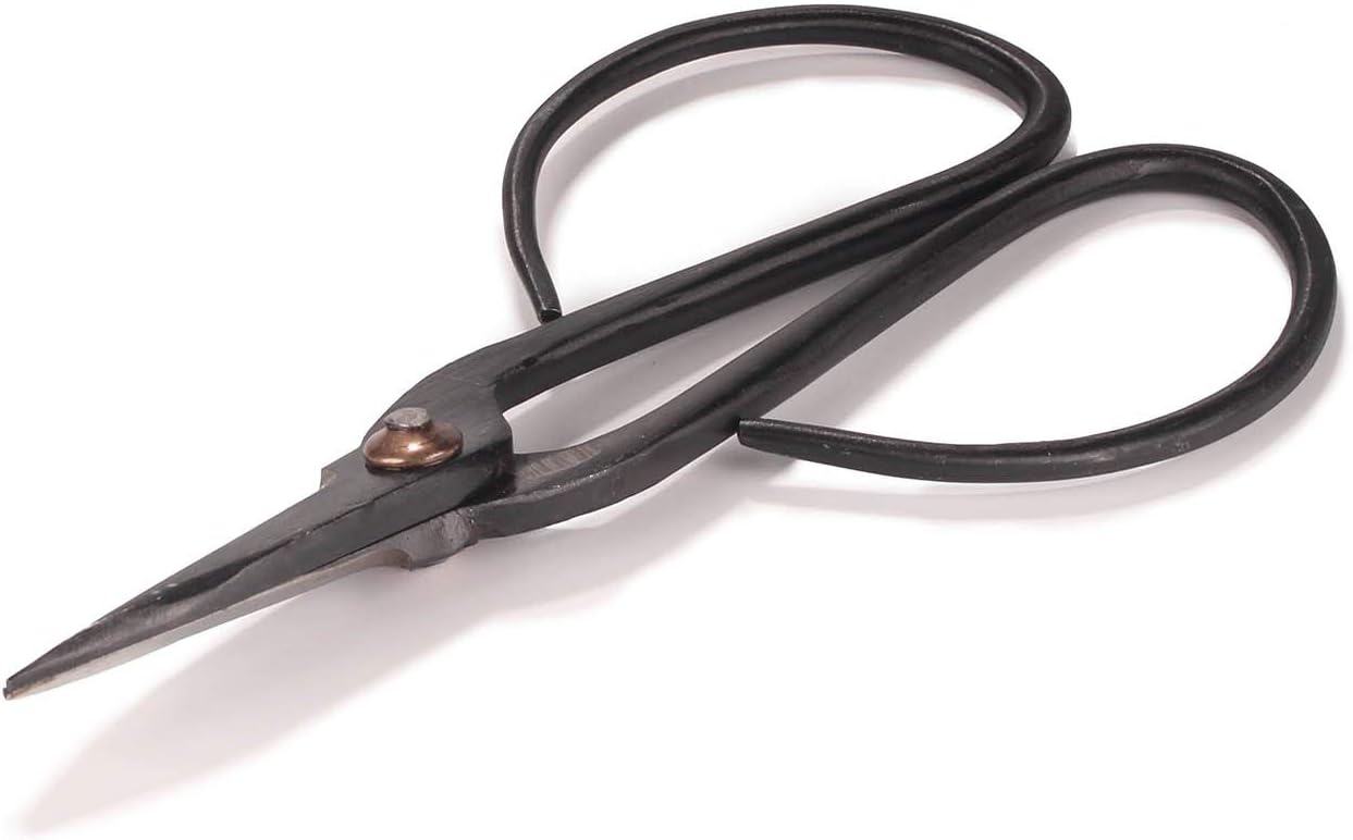 BambooMN Brand - 7.25" Black Bonsai Shear
