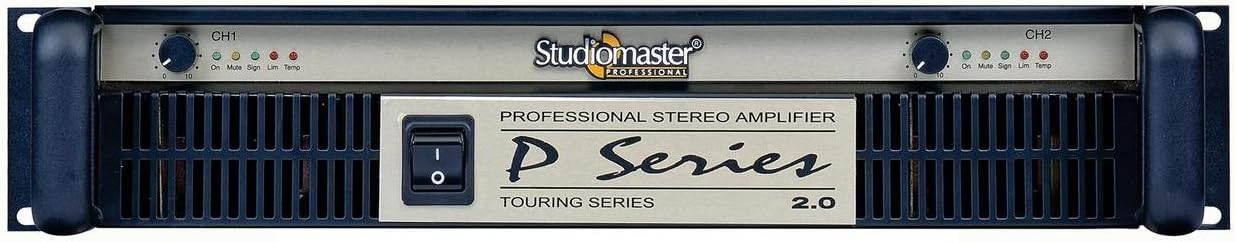 Studiomaster PA Series Class H2 Professional Power Amplifier PA 2.0