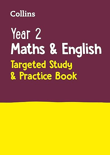 Year 2 Maths and English KS1 Targeted Study &amp; Practice Book: For the 2023 Tests