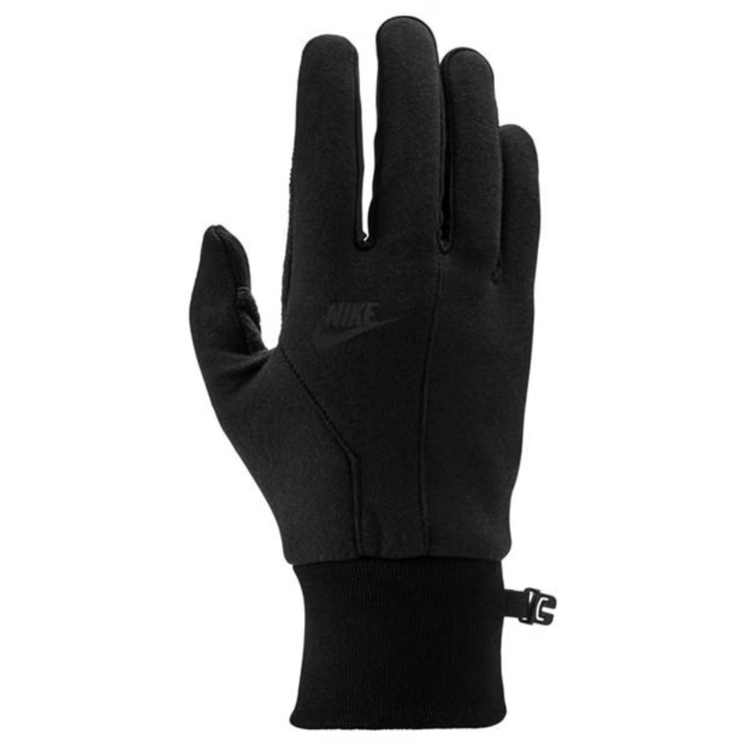 Nike Men's Therma-Fit Tech Fleece Gloves 2.0 Winter Running Gloves for Training - Warm, Black/Black/Black, S