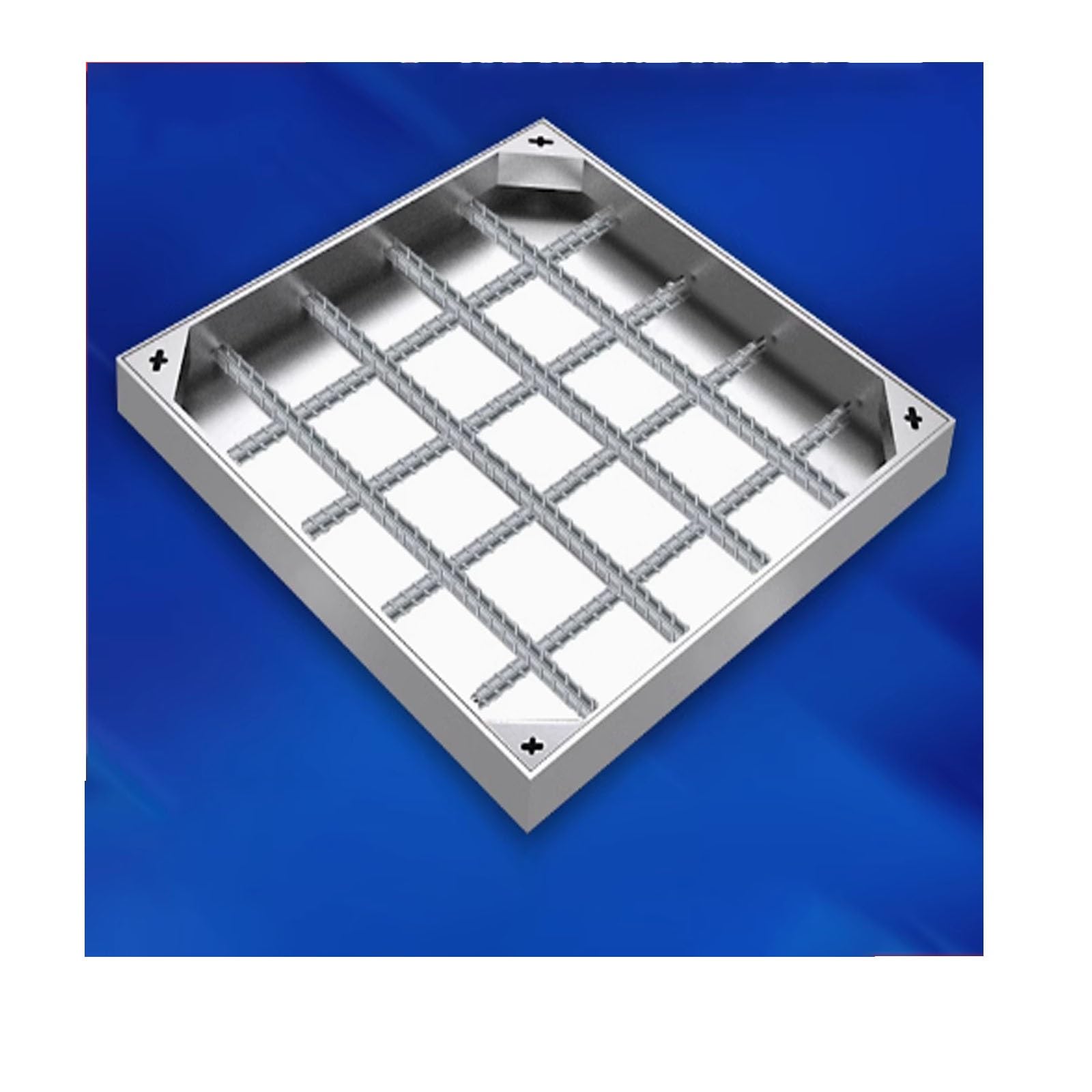 WXPGFEQ Stainless Steel F Covers for Septic TanVehicle Access Lids Draina Soluts for Wastewater StoEmbedded Covers.