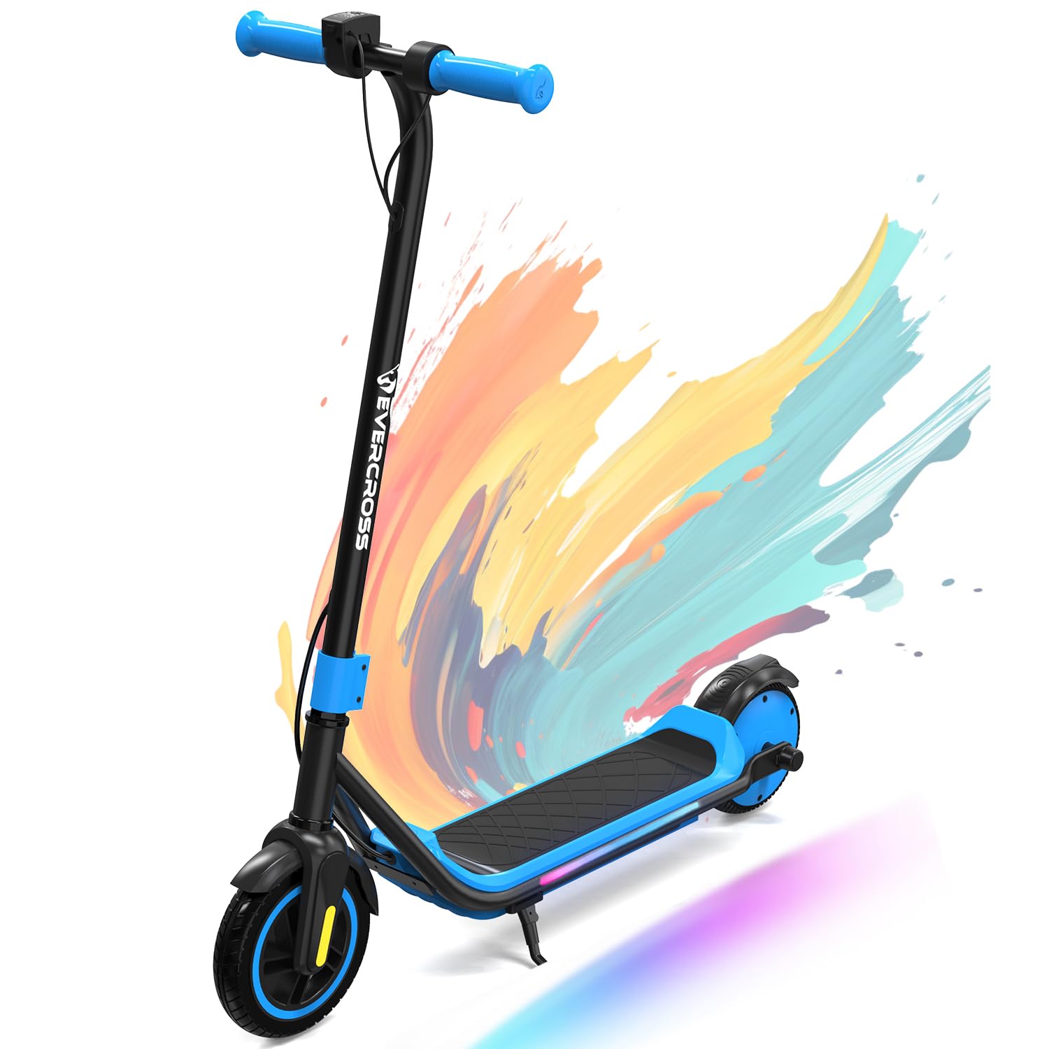 EVERCROSS E6 Monopattino Elettrico Bambini dai 6 ai 12 Anni, Tre Modalità Velocità, Batteria Alta Capacità 21,6V/5,2AH, Motore 150W, Velocità Sicurezza 8-16KM/H, Autonomia 15KM, Leggero e Portatile