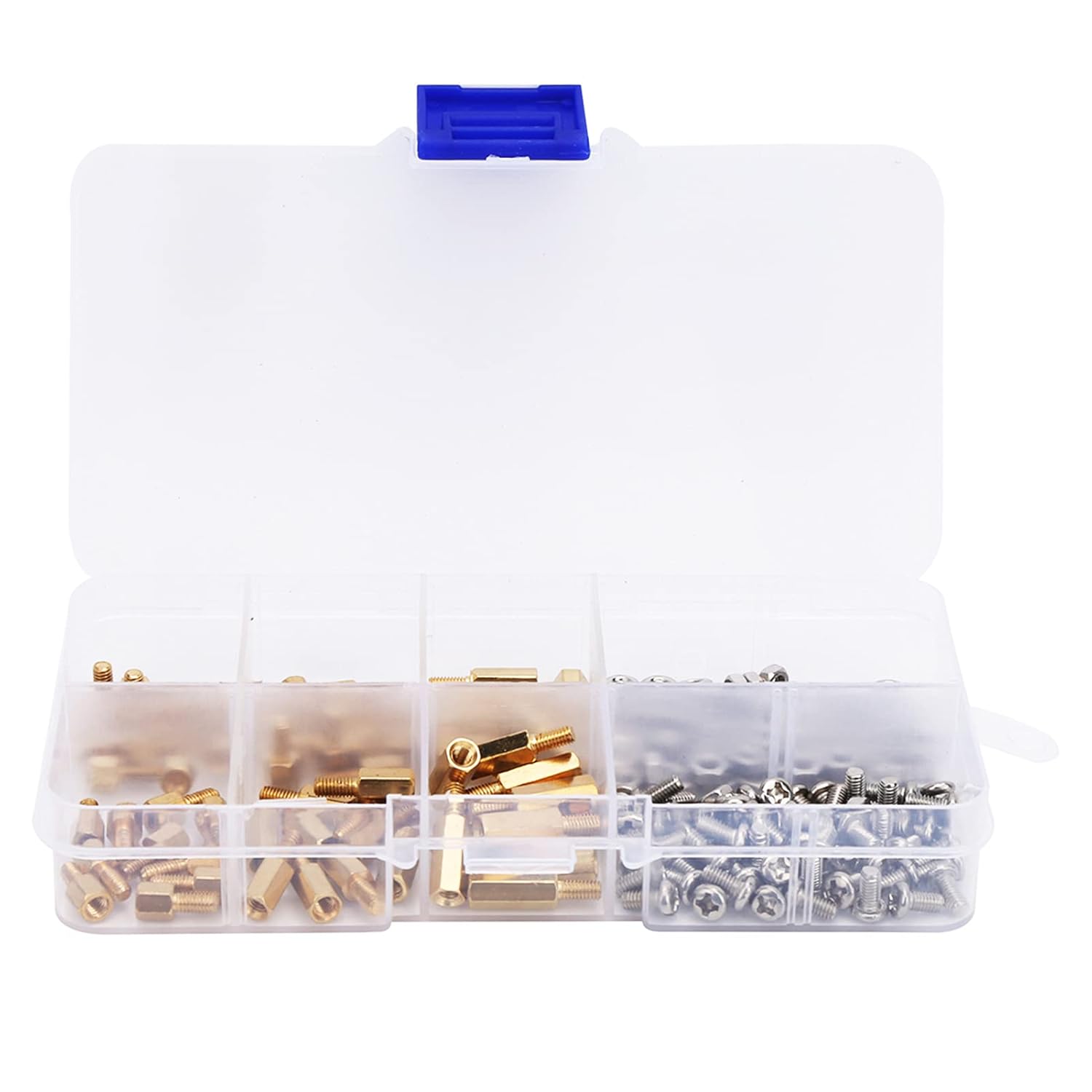 180 Pcs M3 Hex Head Brass Spacer Standoffs Crossed Phillips Head Screws