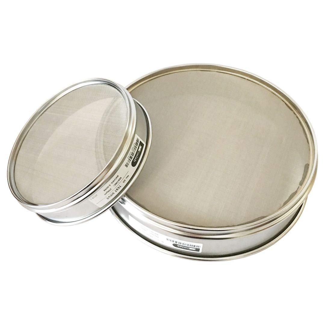 KimLab SS30 ?30cm Test Sieve #120 / 125?m Opening,SS304 Wire Cloth and Frame Sieve