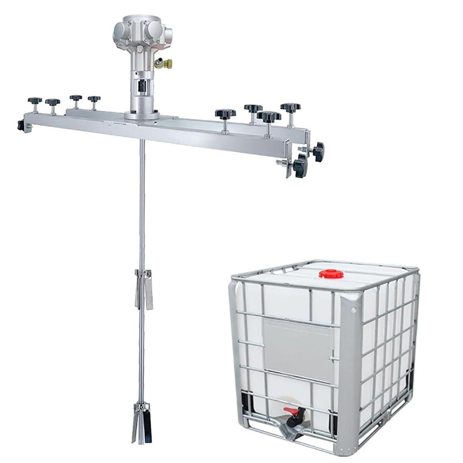 Miscelatore for vernice, agitatore, miscelatore pneumatico, dimensione regolabile, adatto for solvente liquido viscoso con rivestimento di vernice