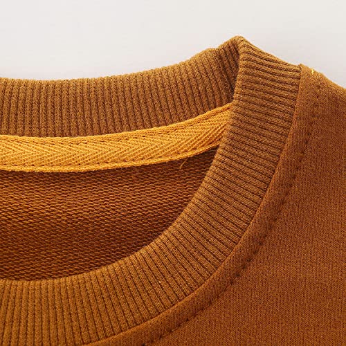 Bumeex Toddler Boy's Kids Crewneck Pullover Sweatshirts 2-7Year4
