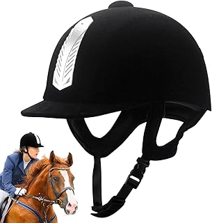 Equestrian Safety Hat - Horse Riding Headgear, Adjustable Equestrian Hat | Enthusiasts Breathable Riding Headgear for Snow...