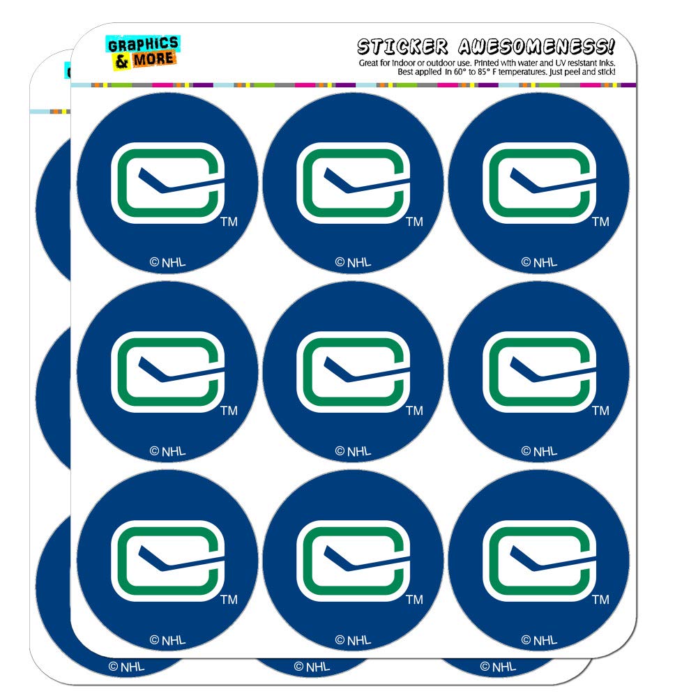 NHL Vancouver Canucks Logo Planner Calendar Scrapbooking Crafting Stickers