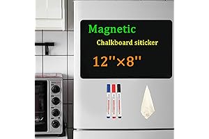 Magnetic Surface Chalkboard Contact Paper, Peel and Stick, Adhesive Backing, Blackboard Wallpaper