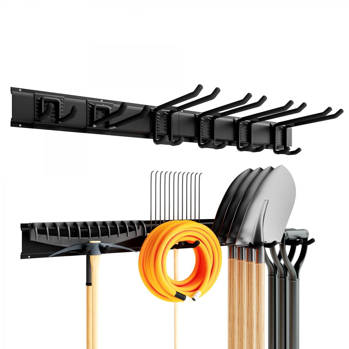 MOMINGXPENG Garage Tool Storage Rack, 64 in Garden Tool