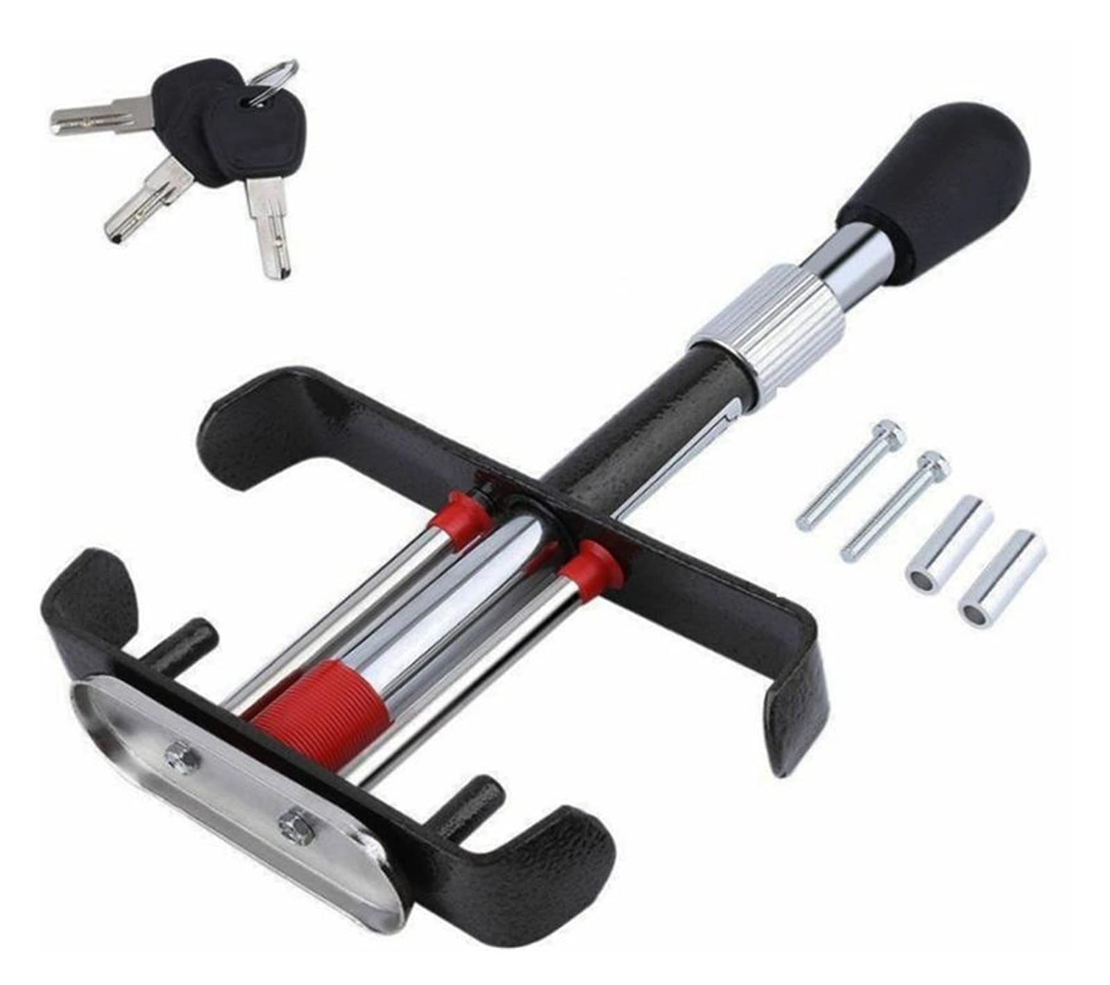 1 PC Cerradura de embrague Pedal multiusos Bloqueo de protección contra robo de seguridad Herramienta de bloqueo a/;n;/ti-robo Strongado Freno de freno Cerradura de pedal de embrague