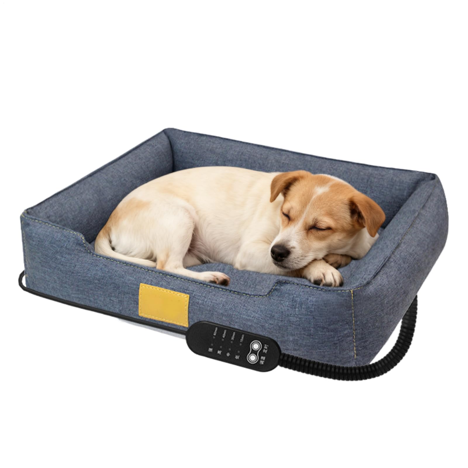 Cama Térmica Para Perros Calefaccion Electrica Con Temporizador | Almohadillas Térmicas para Mascotas Perros y Gatos Para Gatitos Cachorros Invierno Frío Dormir