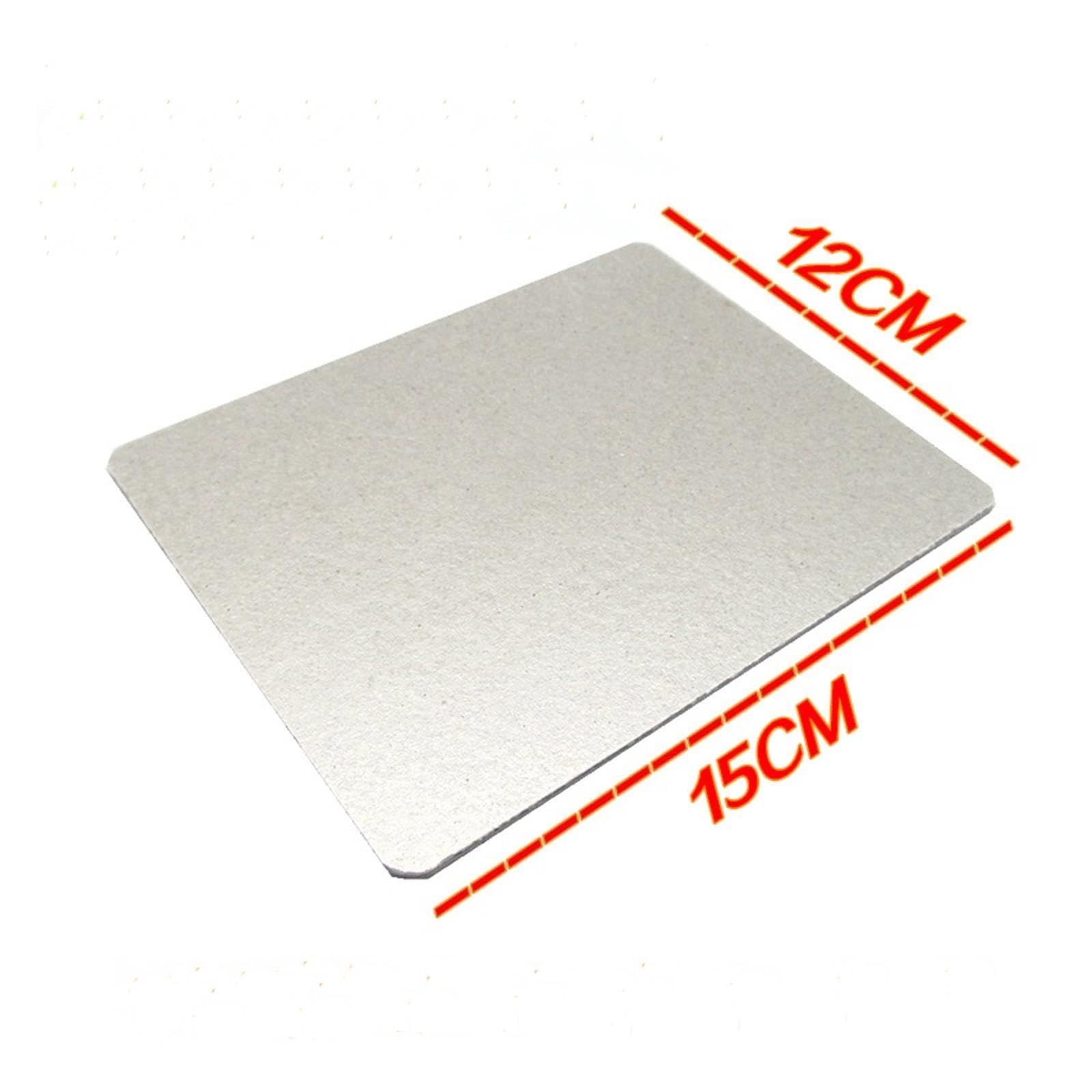 50 stücke 12 * 15 cm Glimmer Mikrowelle Glimmer Blätter Mikrowelle Platten, Kompatibel for Galanz, kompatibel for LG, Etc.