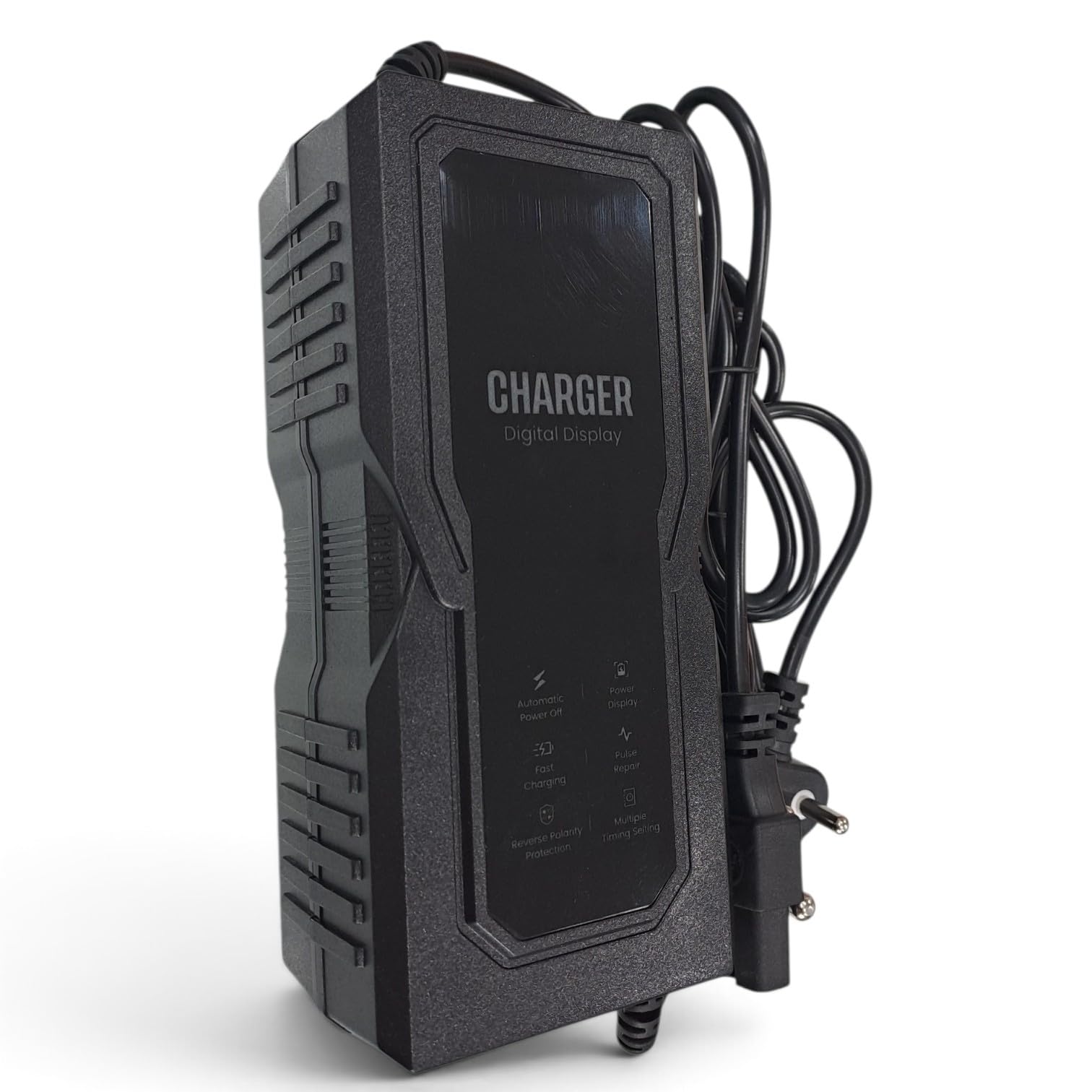 NEW Digital Charger 72V 4 AMP for Electric Scooter | for Lead Acid Batteries & Graphene Batteries | for 6 Battery Scooter | 2.5+1 Meter Wire | Fast Charging | Percentage Screen | AUTOCUT.-image-36