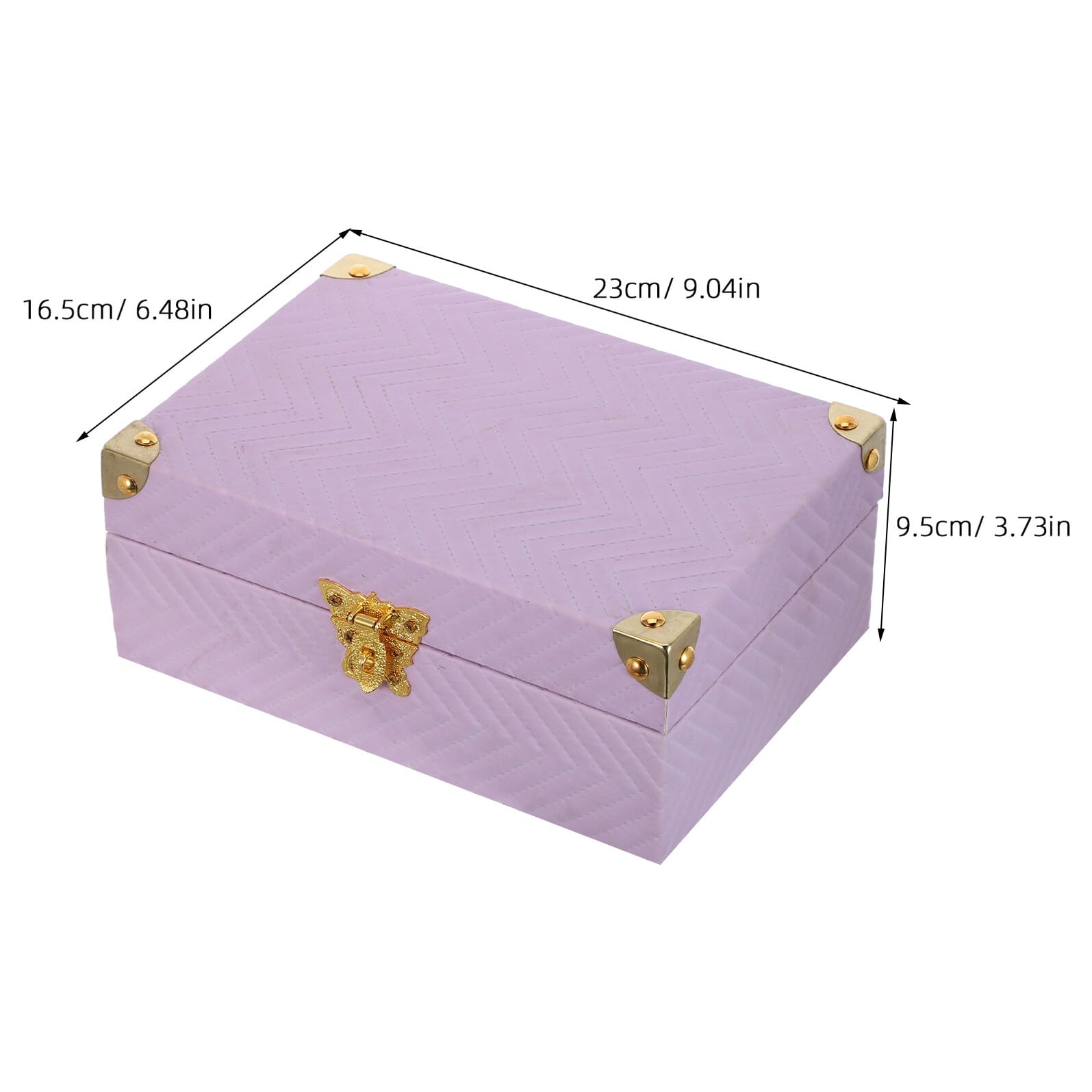 Moderne Multifunktionale Schmuckaufbewahrungsbox mit Sicherem Schloss Kleine Reise Schmuckschatulle für Ringe und Armbänder für Zuhause und Geburtstage