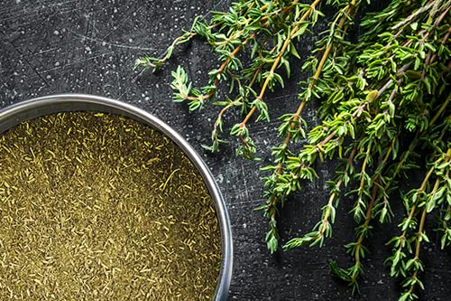 Unpretentious Ground Thyme, 1 Lb, Versatile Seasoning, Savory Flavor, Soups & Sauces #TOP2