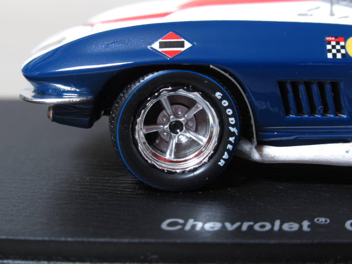 Amazon | 1/43 シボレー コルベット #9 ルマン 1967 | ミニカー・ダイ