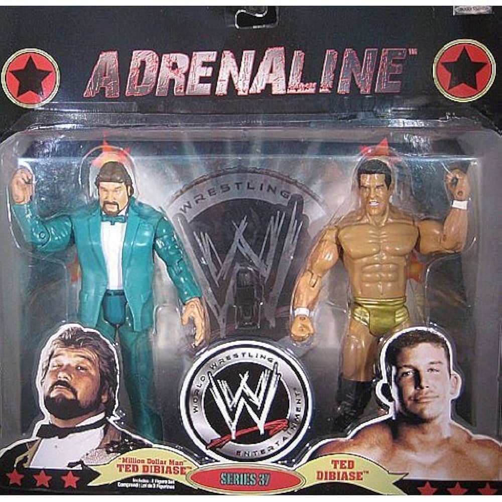 Buy WWE Adrenaline 2 Packs Series #37 Million Dollar Man and