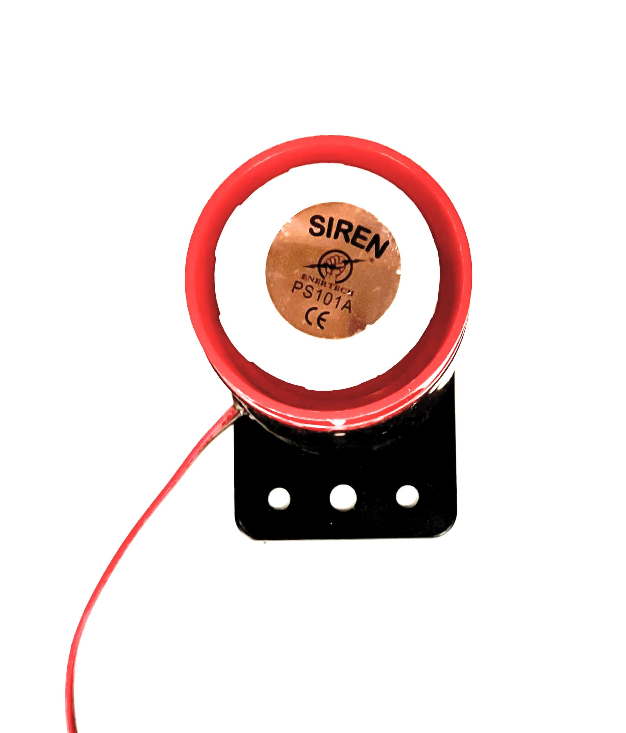 Litost PS-101A Mini Siren Hooter 220Volt AC Sound Range 50 MTR USE for- Schools/College/Factories/Offices Only 220 Volt AC Contact Siren-image-44