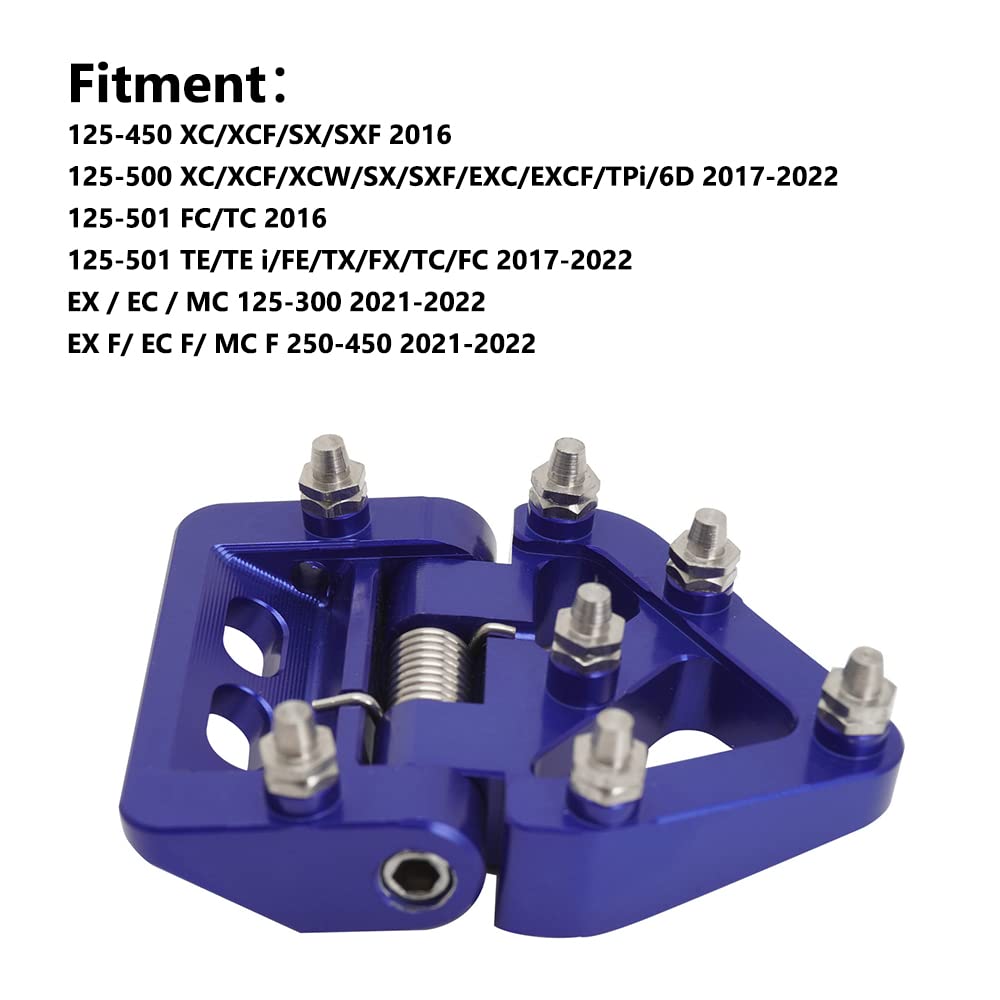 AS3 REAR BRAKE PEDAL TIP BLACK | HUSQVARNA TC FC TX 23-24 TE FE 2024 - View #6