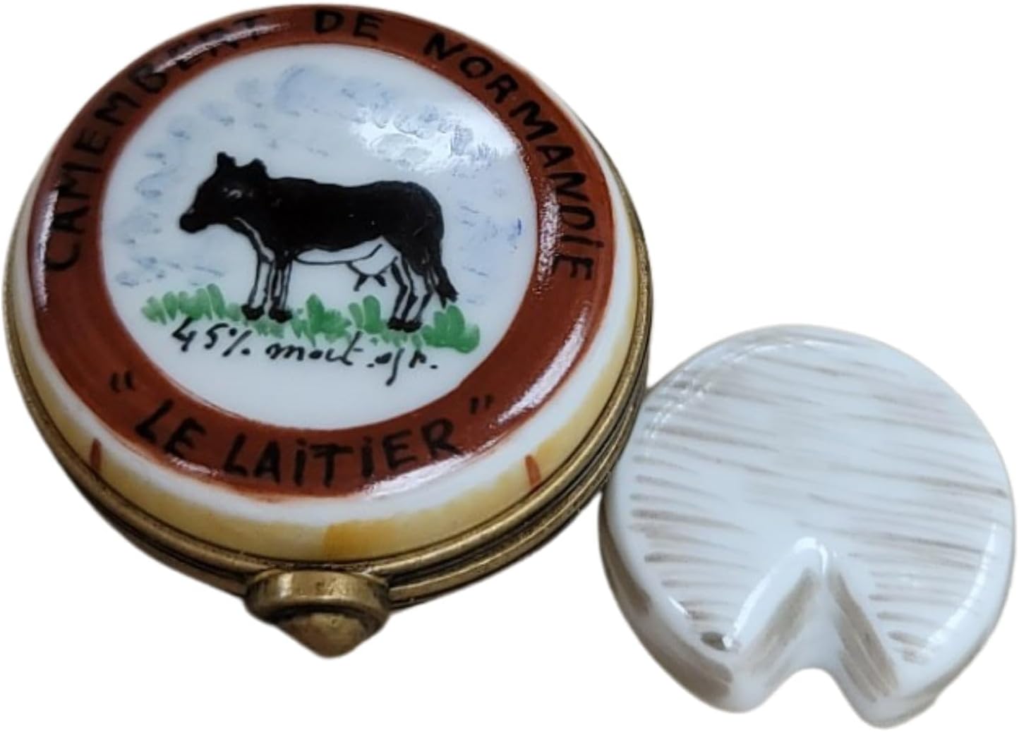 Limoges Camembert Cheese Box for Cheese Lovers