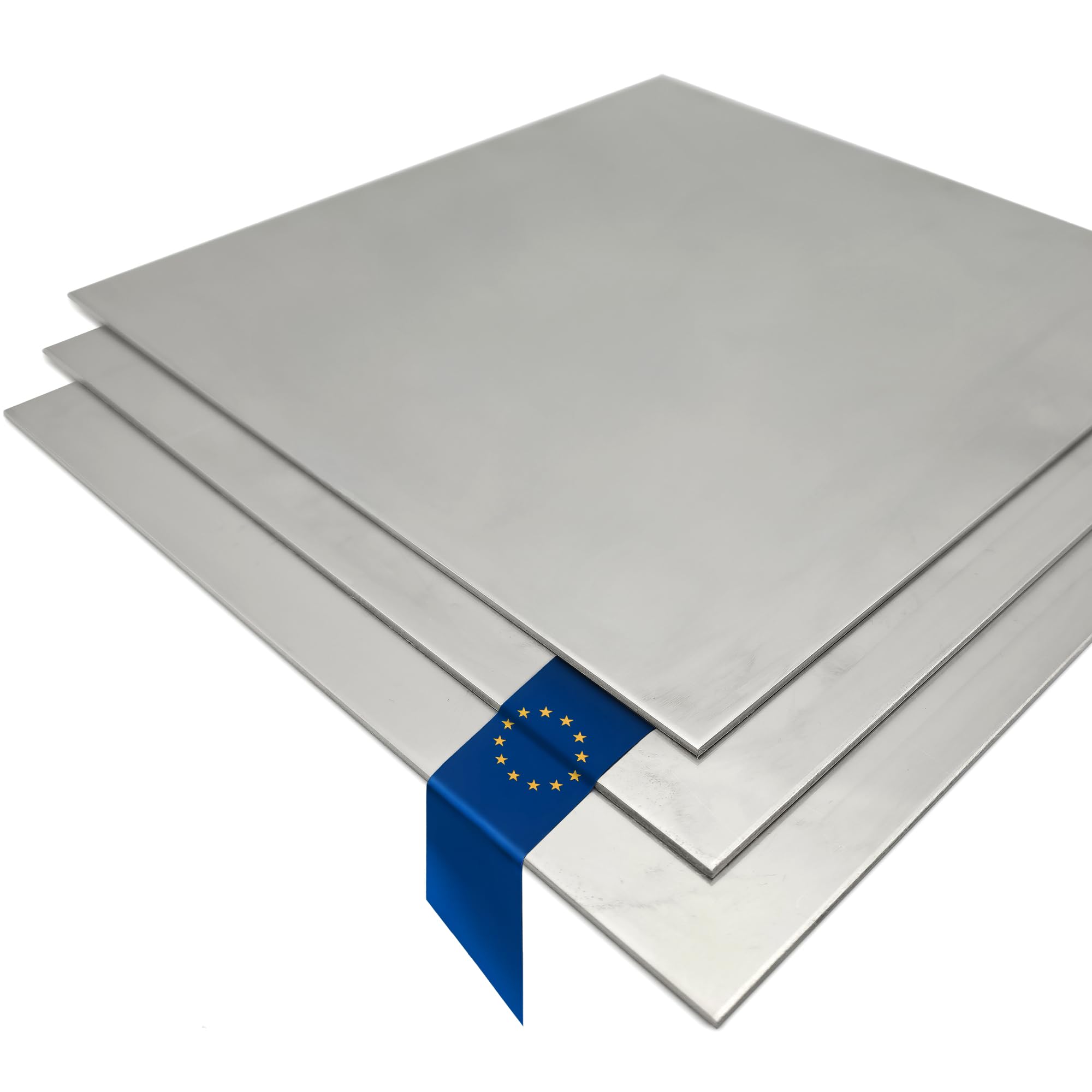 Aluminiumblech 1,5 mm 600 x 600 mm EN AW-AL99,5 DIN EN 573-3 Aluminiumplatte Zuschnitt nach Maß