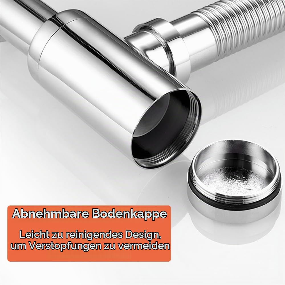 flaschenfallen set edelstahl waschbecken stopfen waschbecken waschbecken komplett set ohne überlauf siphon für küche badezimmer waschbecken waschbecken gold gebürstet