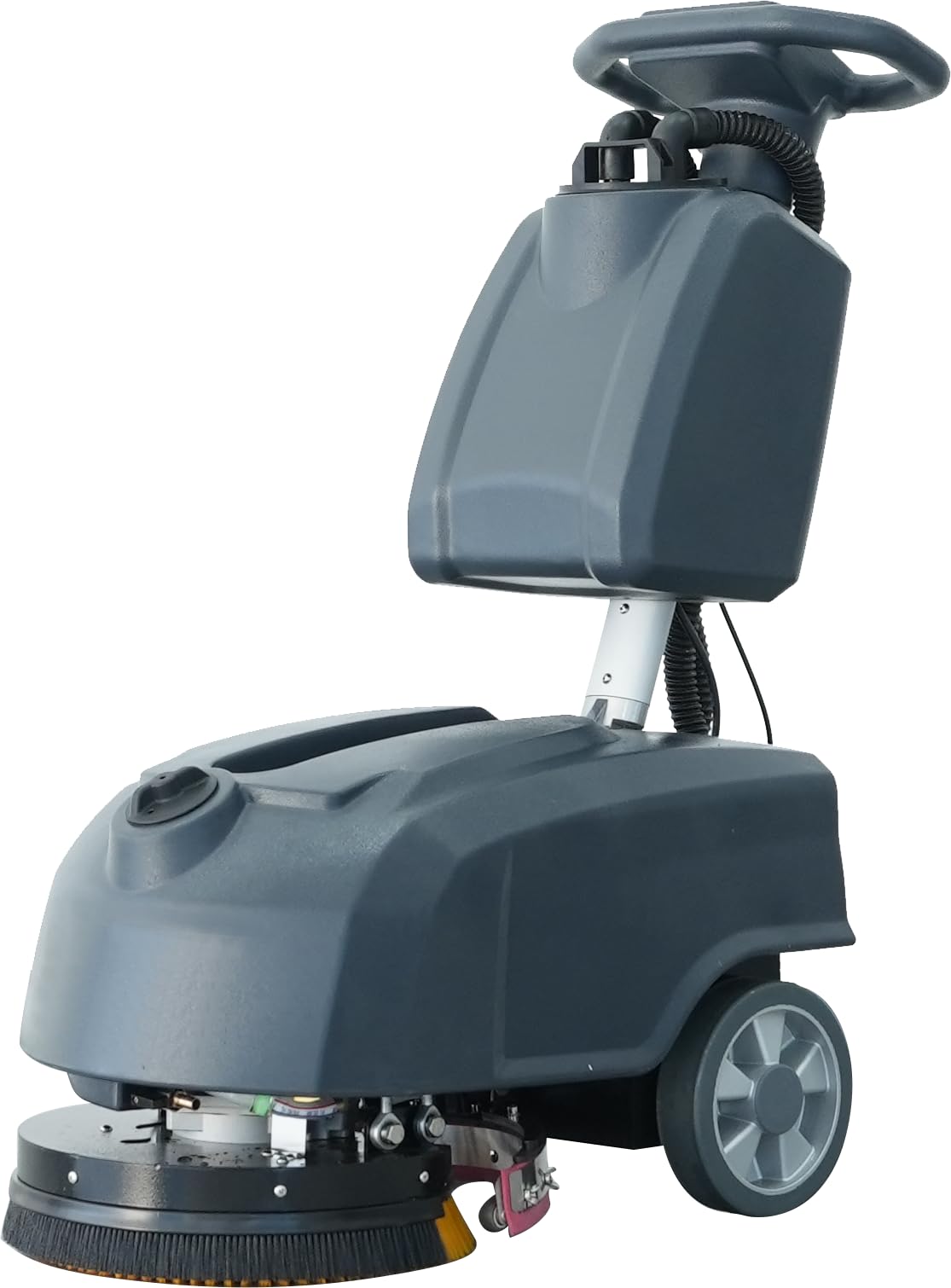 DeTec. DT30 Akku-Scheuersaugmaschine für Gewerbe und Hartböden | 24 V, 32 Ah, 35 cm Arbeitsbreite und bis zu 1.350 m²/h Flächenleistung