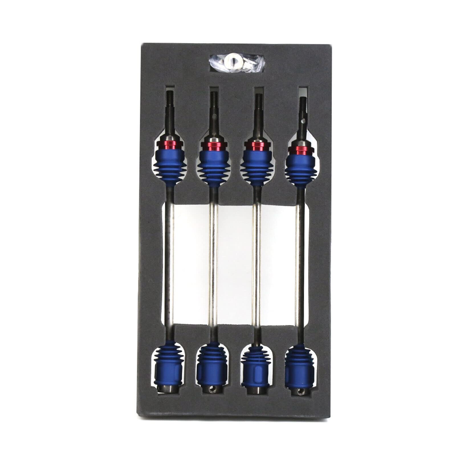 Palumma Albero Motore Per Auto RC Per Traxxas 5451R, Parti Di Aggiornamento Dell'albero Motore CVD In Acciaio Per Nitro Revo/T-Maxx 3.3/E-Maxx/E-Revo - Foto 3