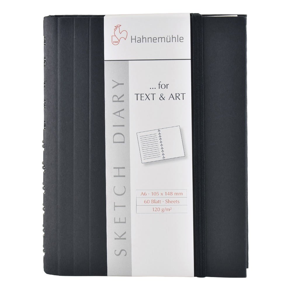 Hahnemuhle Sketch Diary A5 Black