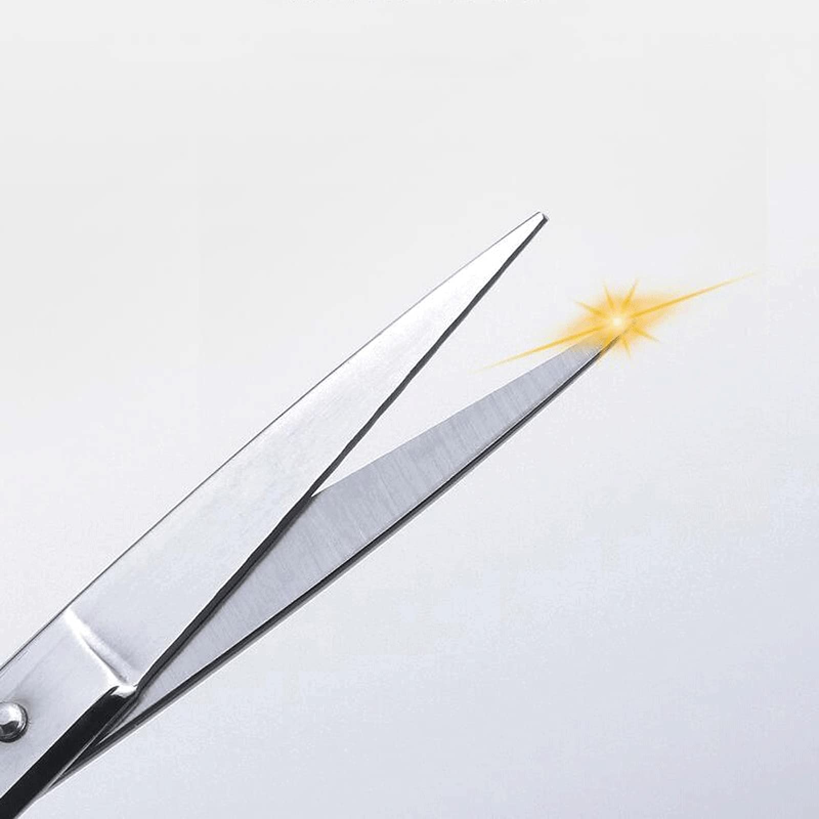 Tijeras de cocina Tijeras de costura, Tijeras de acero inoxidable, Tijeras profesionales para cortar y acolchar telas con facilidad