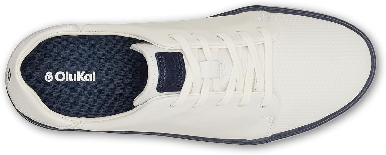 OLUKAI Wailea Women's Golf Shoes, Spikeless Golf Shoes, Supple Full-Grain Leather & Contoured Footbed, Waterproof & Stain-Resistant - Image 2