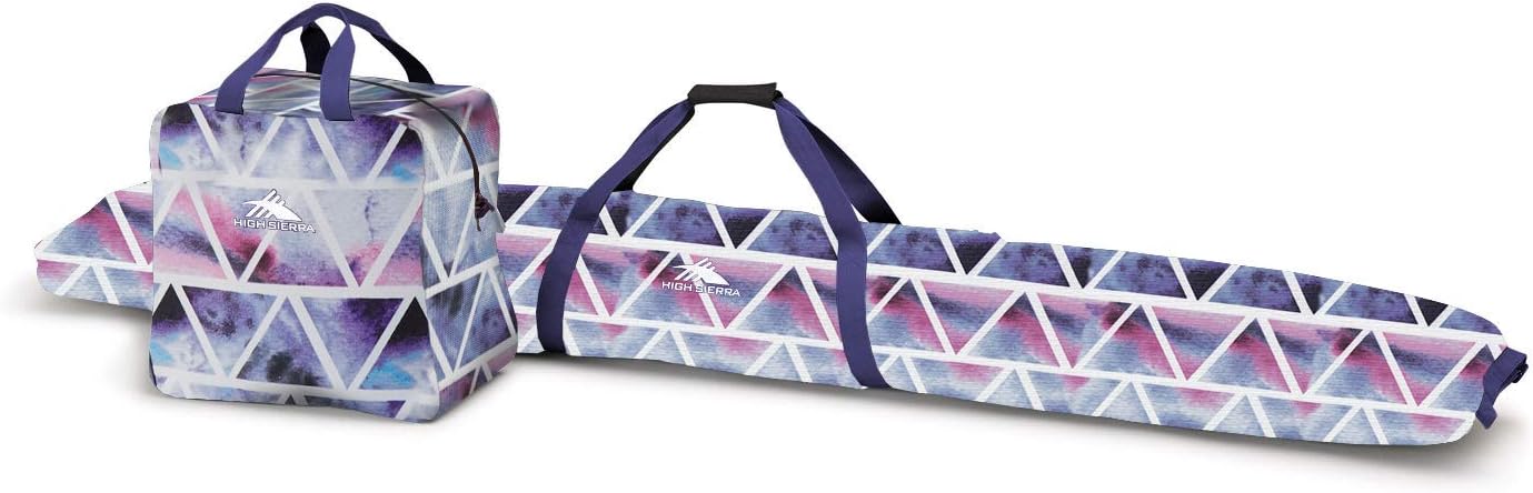 High Sierra Ski Bag and Boot Bag Box Set -
