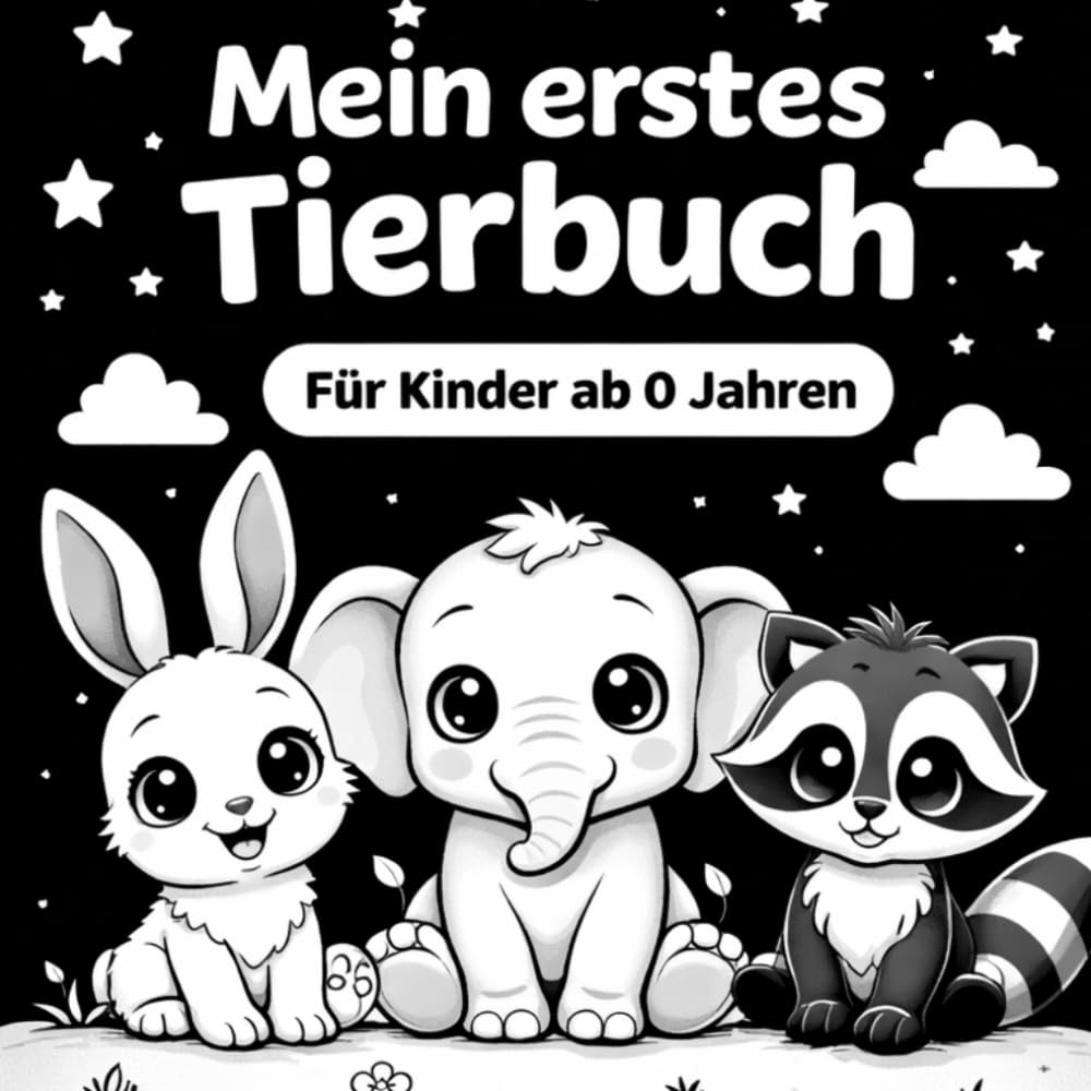 Mein erstes Tierbuch: Kontrastbuch - ab 0 Jahre