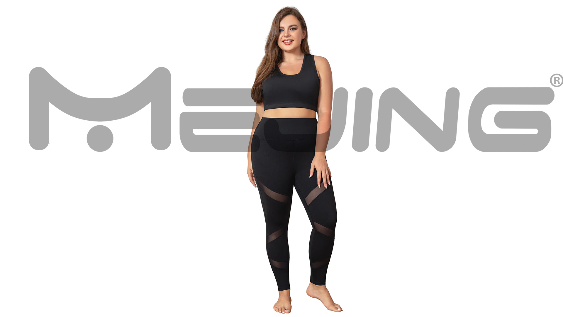 MEJING Plus Size Leggings for Women Workout Leggings with Pockets