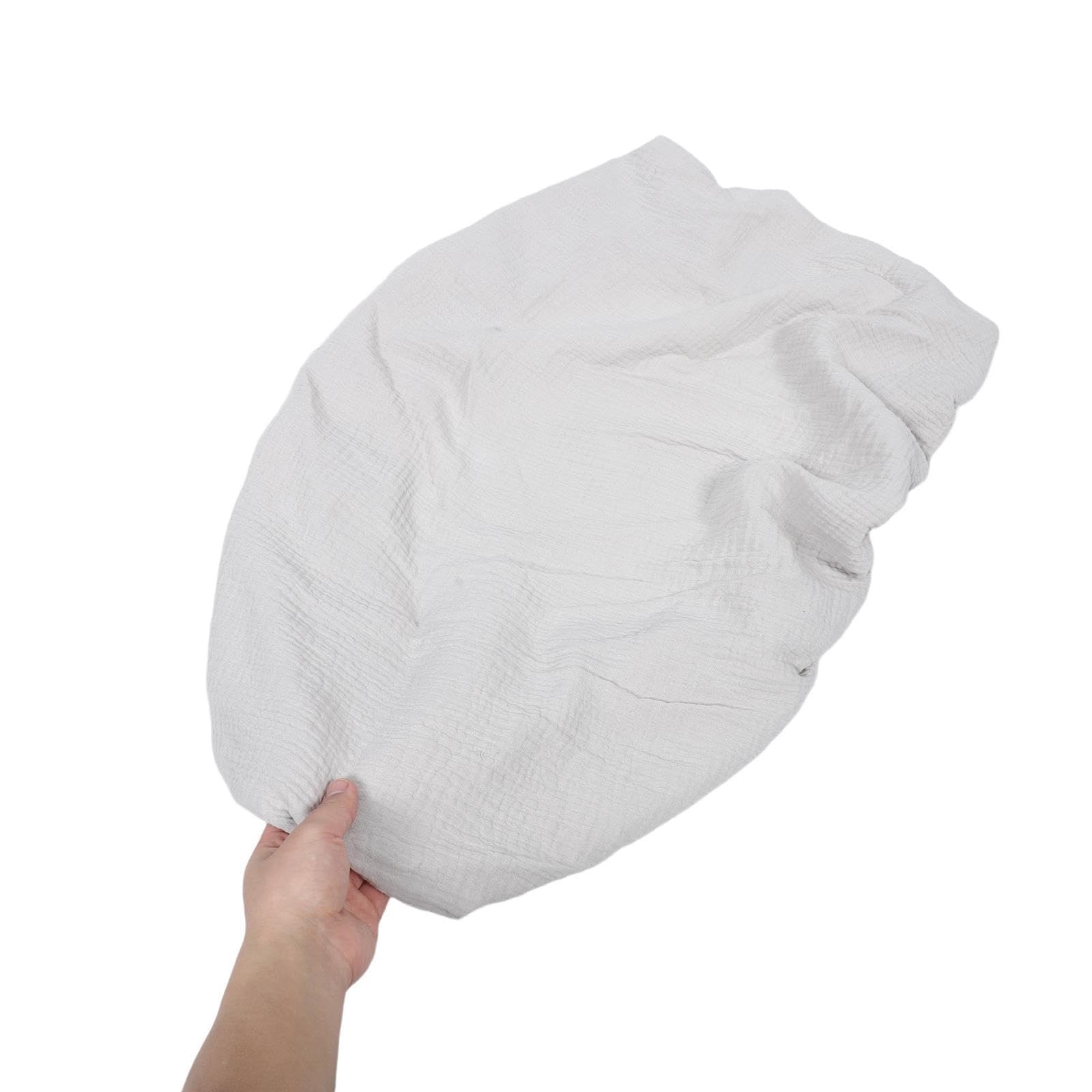 4 Fundas de algodón para Cambiador - Sábanas Suaves y Transpirables para Cambiador de bebé - Cubremesas Reutilizables para la estación de pañales del recién Nacido