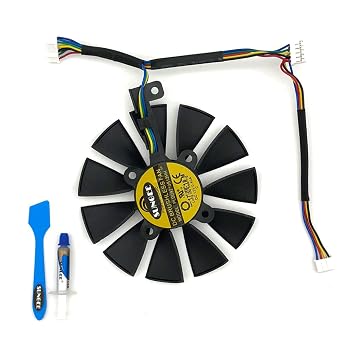 88MM PLD09210S12M and PLD09210S12HH Graphics Card for ASUS Strix GTX 1060 OC 1070 1070Ti 1080 1080Ti RX 480 580 Vega 64 Vega 56 Video Card Fan Fan-A 1Pcs