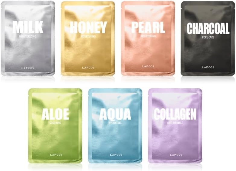 LAPCOS Daily Skin Mask Pack of 7