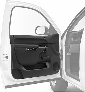 ALMULOO Left Inner Door Panel Compatible with 2010-2014 Silverado & Sierra