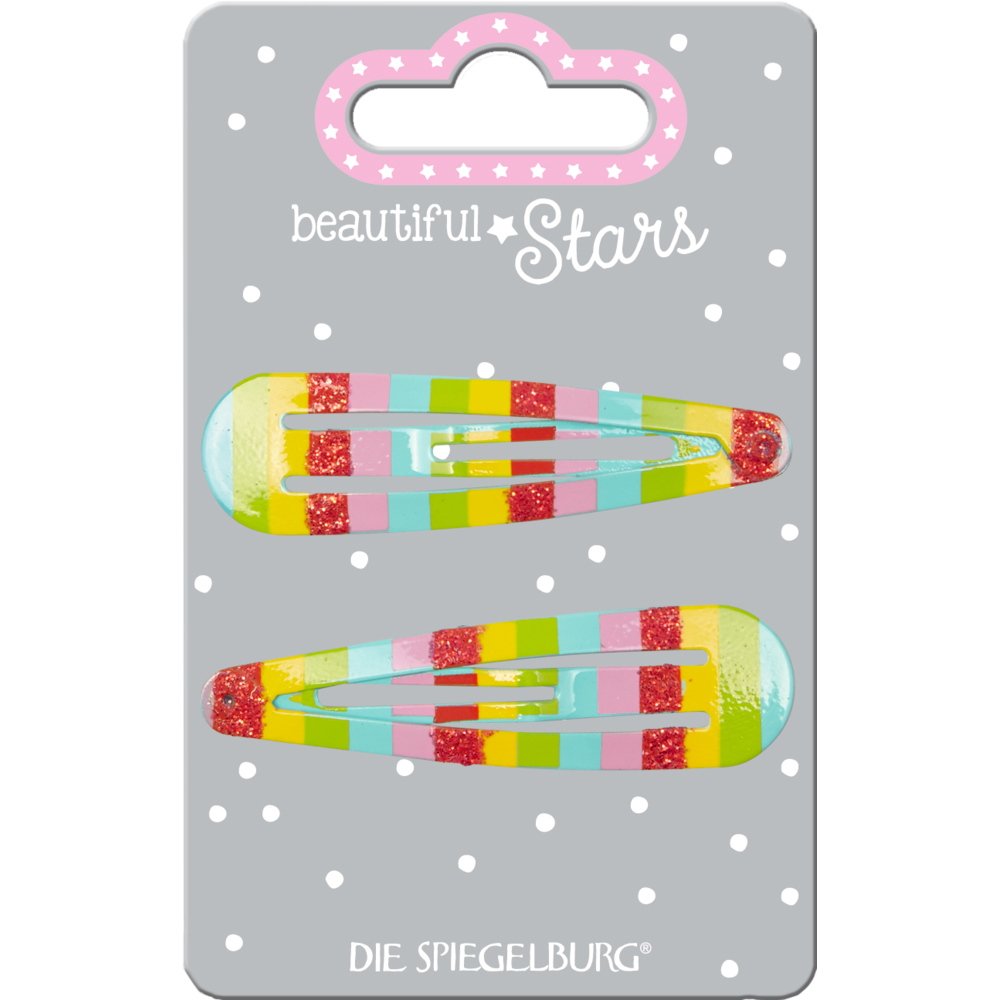 Spiegelburg Haarclips & Gummis - Beautiful Stars Design