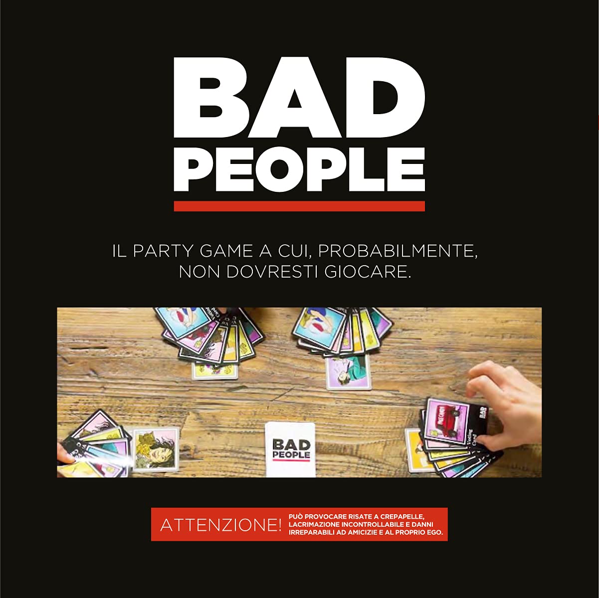 Rocco Giocattoli Yas Games - Bad People - L’Unico In Italiano, 18+
