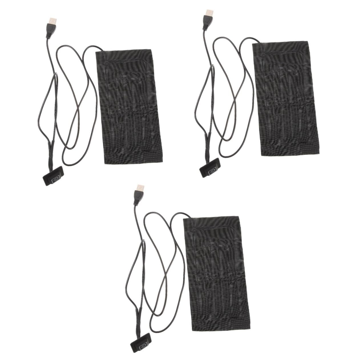 Abaodam 3pcs Heat Mats for Plants Warming Hydroponics Heater Garden Heating Mat Germination Houseplant Heat Mat for Heating Mat for Plants Plant Heating Pad Cloth Black