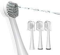 Vista 13 de Cabezales de cepillo de repuesto para Waterpick Sonic Fusion 2.0 - Cabezal de cepillo de hilo dental para Waterpik con anillos codificados por