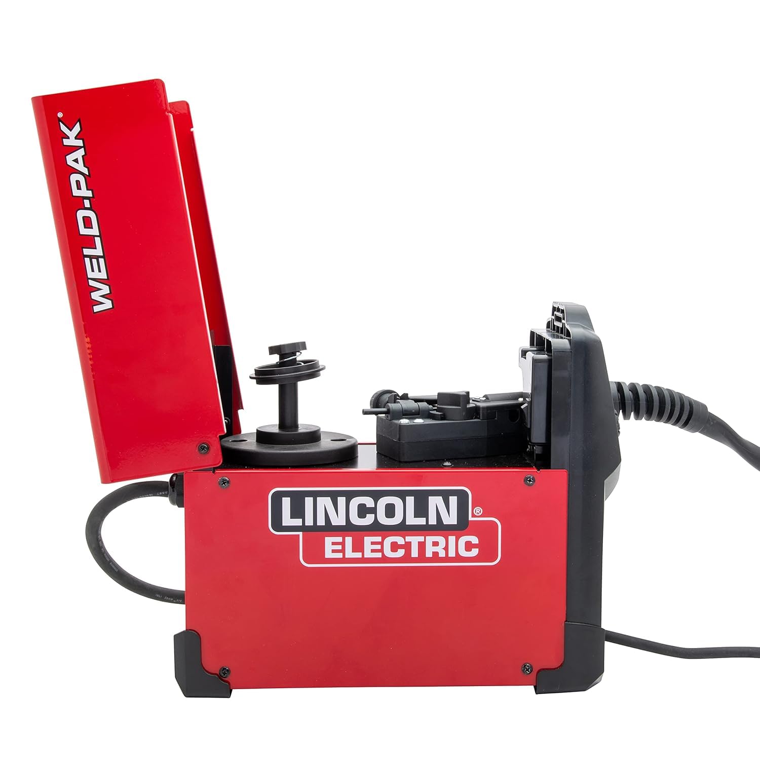 Lincoln Electric 90i FC Flux Core Wire Feed Weld-PAK Welder, 120V Welding Machine, Portable w/Shoulder Strap, Protective Metal Case, Best for Small Jobs, K5255-1 — Amazon image 14
