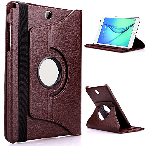 SOTEFE® Funda para Samsung Galaxy Tab A 9.7 '' SM-T550 - 360 Rotation Design Protector Soporte Funda para Samsung Galaxy Tab A 9.7 pulgadas SM-T550/T551/T555 Smart Shell Cover + Protector de pantalla Cover
