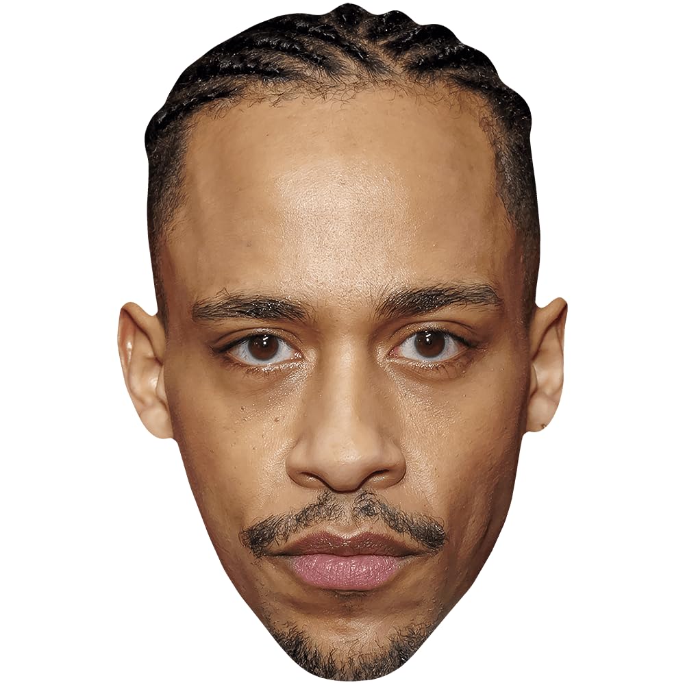 Jerry Hoffmann (Goatee) Celebrity Mask, Flat Card Face, Fancy Dress Mask
