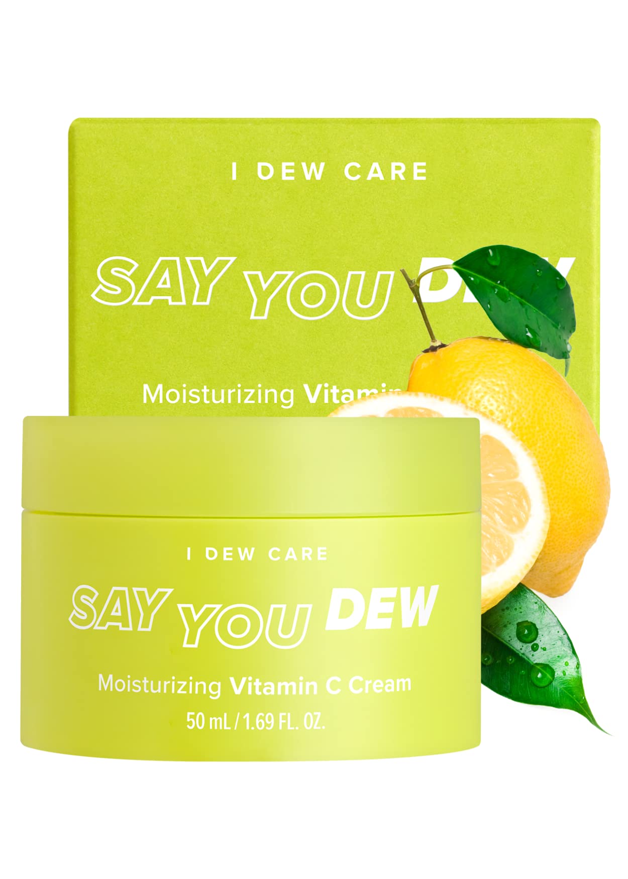 I DEW CARE Say You Dew | Moisturizing Vitamin C Face Gel + Cream | Korean Skincare, Vegan, Cruelty-free, Paraben-free