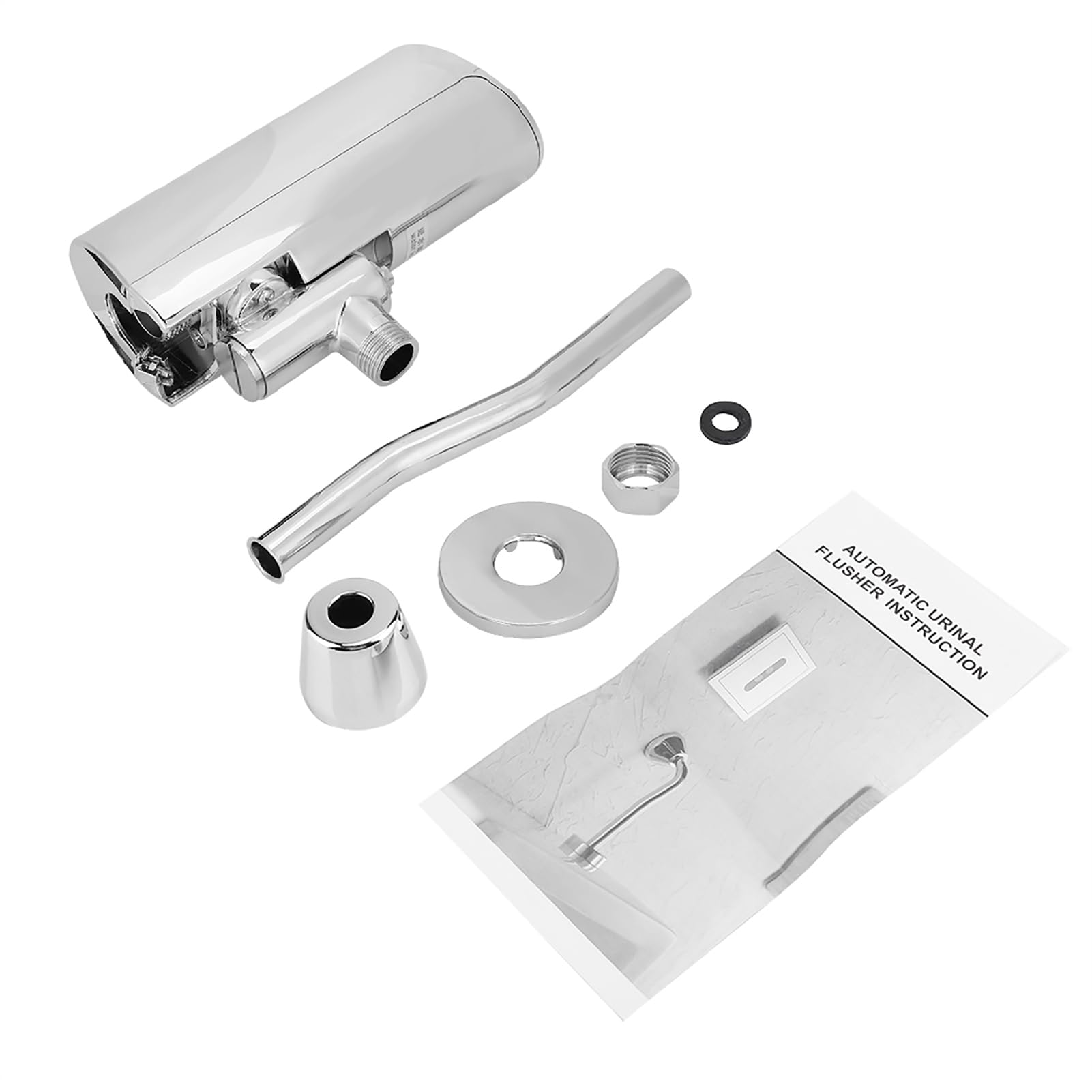 Urinoir automatique avec capteur de rinçage pour montage mural - Valve