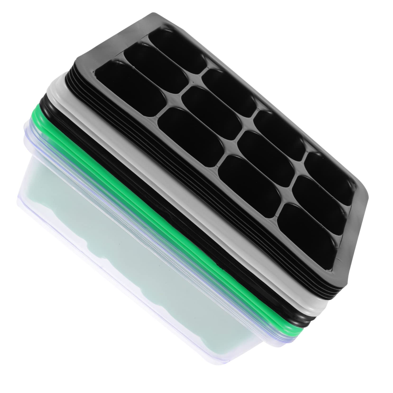 BESPORTBLE 30 Pièces Boîte à semis Plantes succulentes Plateau de semis de Plantes Mini-conteneurs Coffret Jardinage bac de Culture des bacs de Germination Plateau de départ Plastique